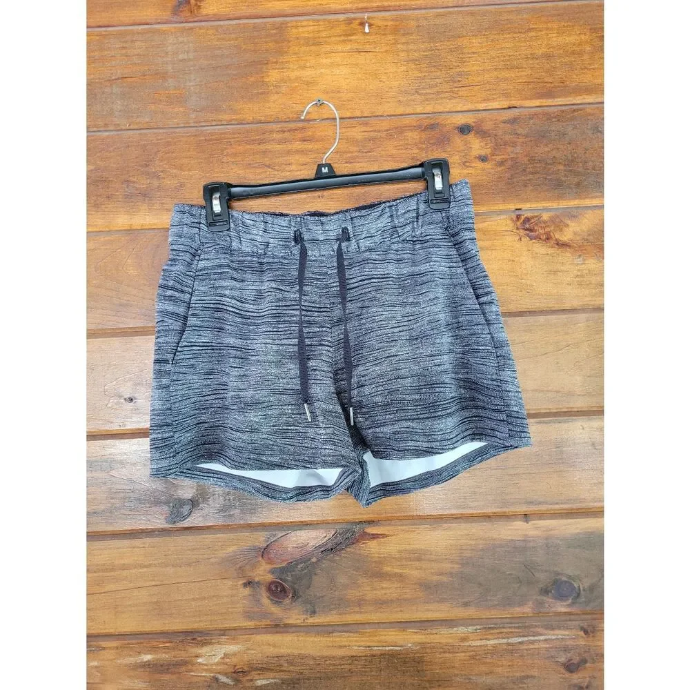 lululemon athletica Women's Heathered Gray Athletic Shorts